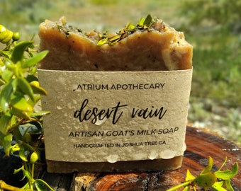 Desert Rain Artisan Handmade Soap | Creosote | Goat Milk