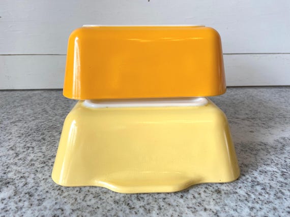 Town & Country Vintage Pyrex Complete Refrigerator Set 8 Pieces