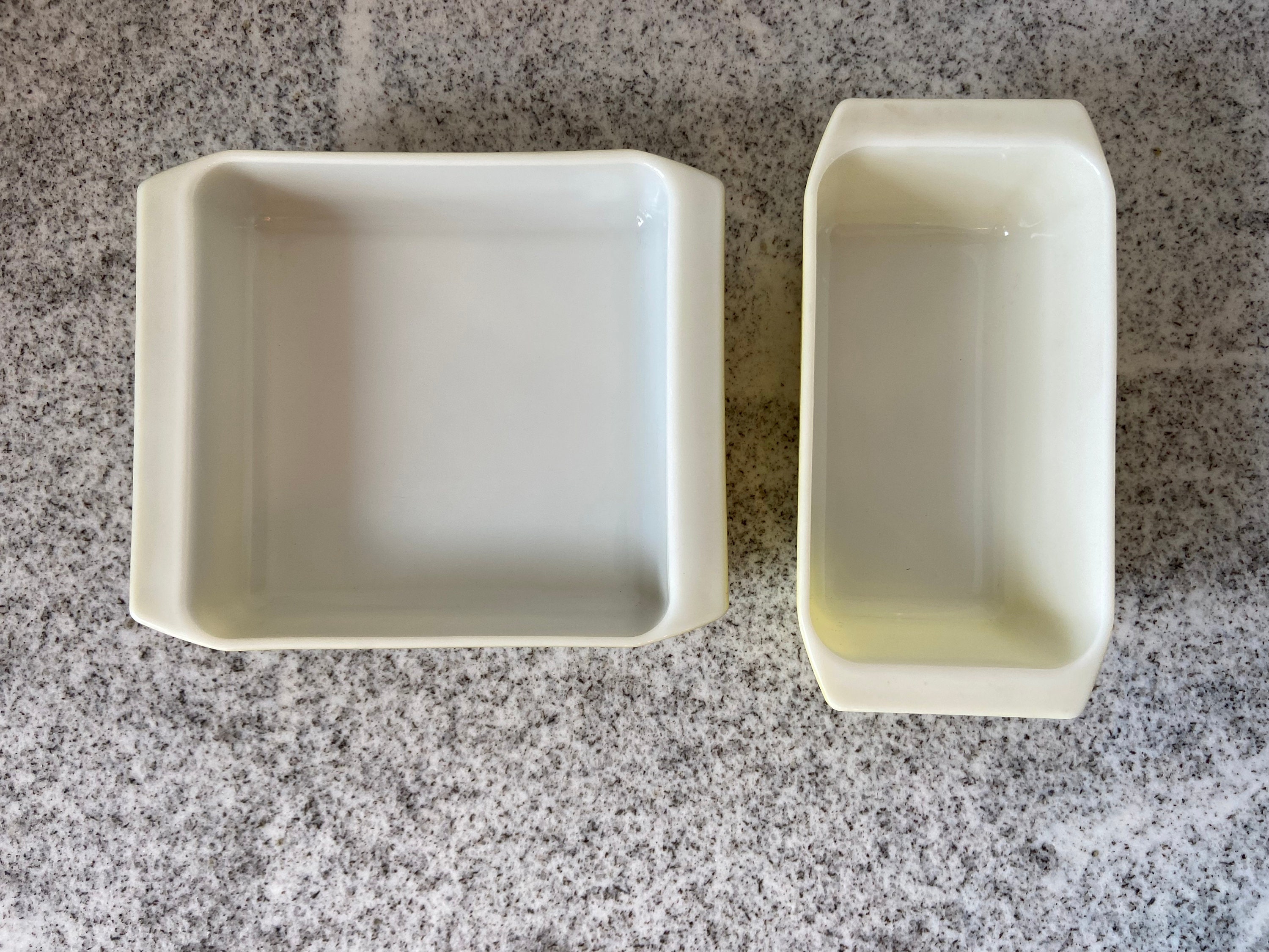 専用ページ　ビンテージ PYREX USA 蓋付　キャニスター旧ロゴ　B Antique pre-1920s Pyrex $ TM Reg, US Pat Off, Clear
