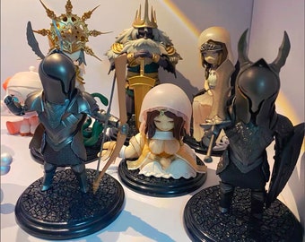 DARK SOULS anime game Figurine Gwyn Gwyndolin Gwynevere Yorshka Silver Knight Black knight