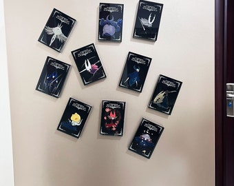 Hollow Knight 35-piece set Refrigerator magnet, Hornet Leader mantis lords shadow, Gift for Hollow Knight Lovers