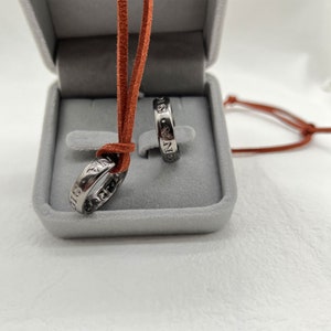 Uncharted 4 Necklace Nathan Drake Ring / Uncharted Ring Pendant Sic Parvis Magna Greatness From Small Beginnings / Father's Day Gift zdjęcie 10