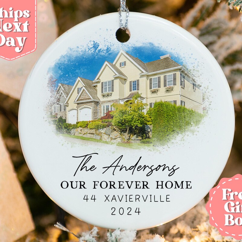 Custom House Ornament - Etsy