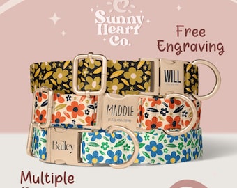 Custom Dog Collar For Pets, Pet Collar With Name Tag, Adjustable Collar For Dogs, Personalized Pet Accessories For Dogs And Puppies(Z-109)