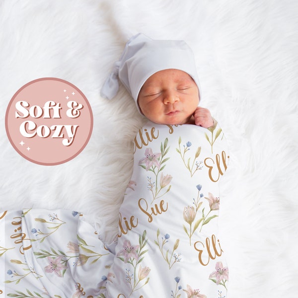 Baby Swaddle Etsy