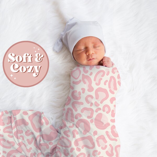 Pink Cheetah Print Blanket - Etsy