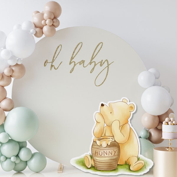 Winnie the Pooh Board Cut Out Etsy