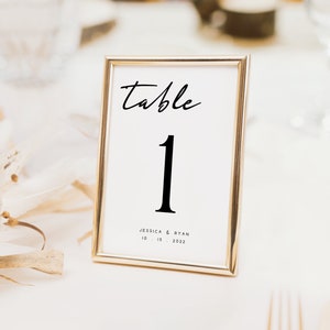 Table Numbers Wedding. Wedding Table Number. Wedding Signage. Printable Table Numbers. Black Table Numbers. Modern Table Numbers Wedding.