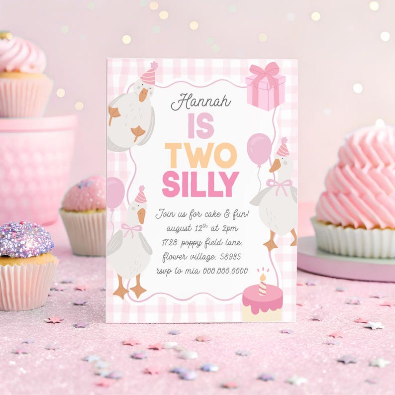 Silly Goose Invitation Two