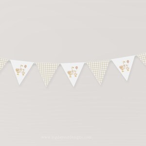 Printable Mother Goose Bunting Garland