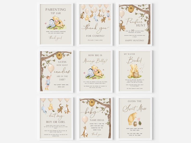 baby shower bundle
pooh bear winnie
winnie classic
baby shower winnie
editable shower game
gaming baby shower
printable games baby
baby shower sign
baby shower decorate
decor table sign
boy girl shower set
shower neutral decor
pooh party birthday
