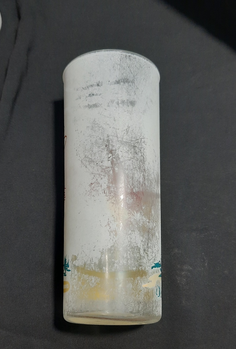 6 Vintage Famous Ohio Indian Glasses From Bonded Oil Etsy