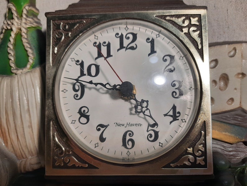 1970s Vintage Kitchen Clock Etsy