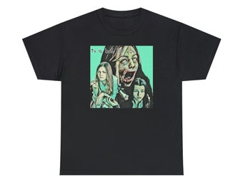 リング貞子Tシャツ、イラスト入りホラーグラフィックTシャツ - Etsy 日本