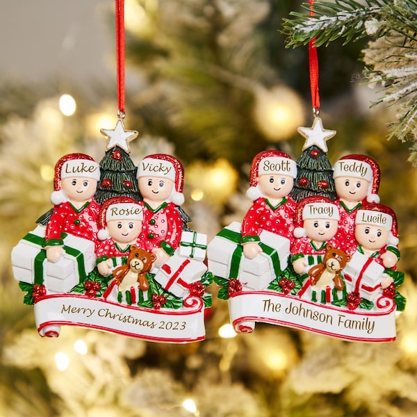 Personalized Christmas Family Ornament,Custom Family Ornament,Our New Home Ornament,i Christmas Ornaments,2023 Family Christmas Gift