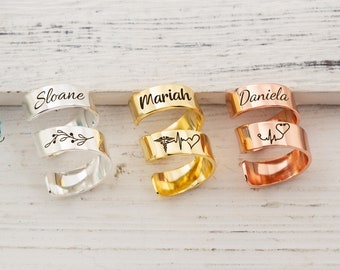 Personalized Stethoscope ID Tag, Stethoscope ID Ring,Custom Stethoscope Tag,Stethoscope Charm,Stethoscope Name Tag,Gift for Nurse Graduation