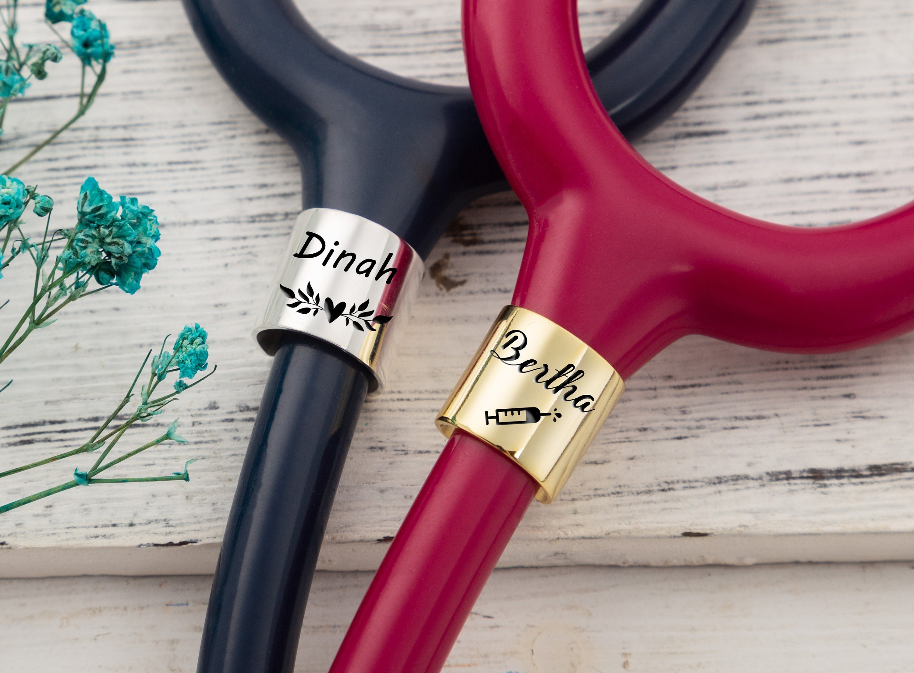 Stethoscope ID Tag Custom Stethoscope Tagpersonalized Etsy Canada