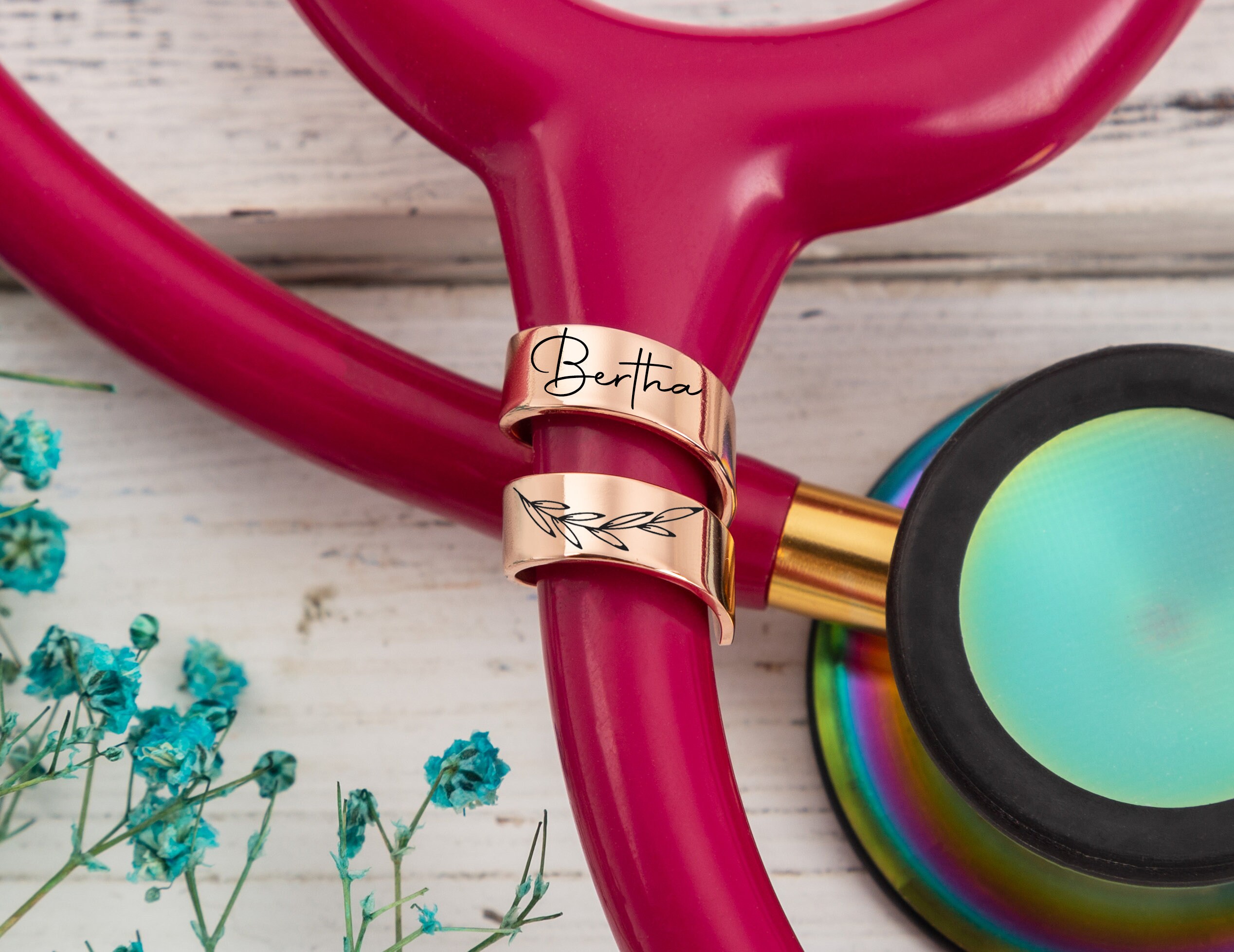 Stethoscope ID Tag Custom Stethoscope Tagpersonalized Etsy Canada