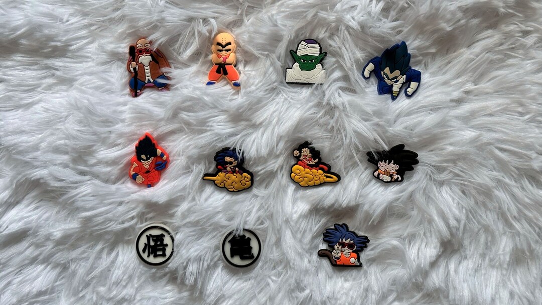 Dragon Ball Z Croc Charms Anime Jibbitz DBZ Goku Etsy