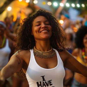Camiseta sin mangas &quot;He encontrado mi poder&quot; / Camiseta motivacional de espalda cruzada para mujer, camiseta de festival de empoderamiento, camiseta con mensaje llamativo