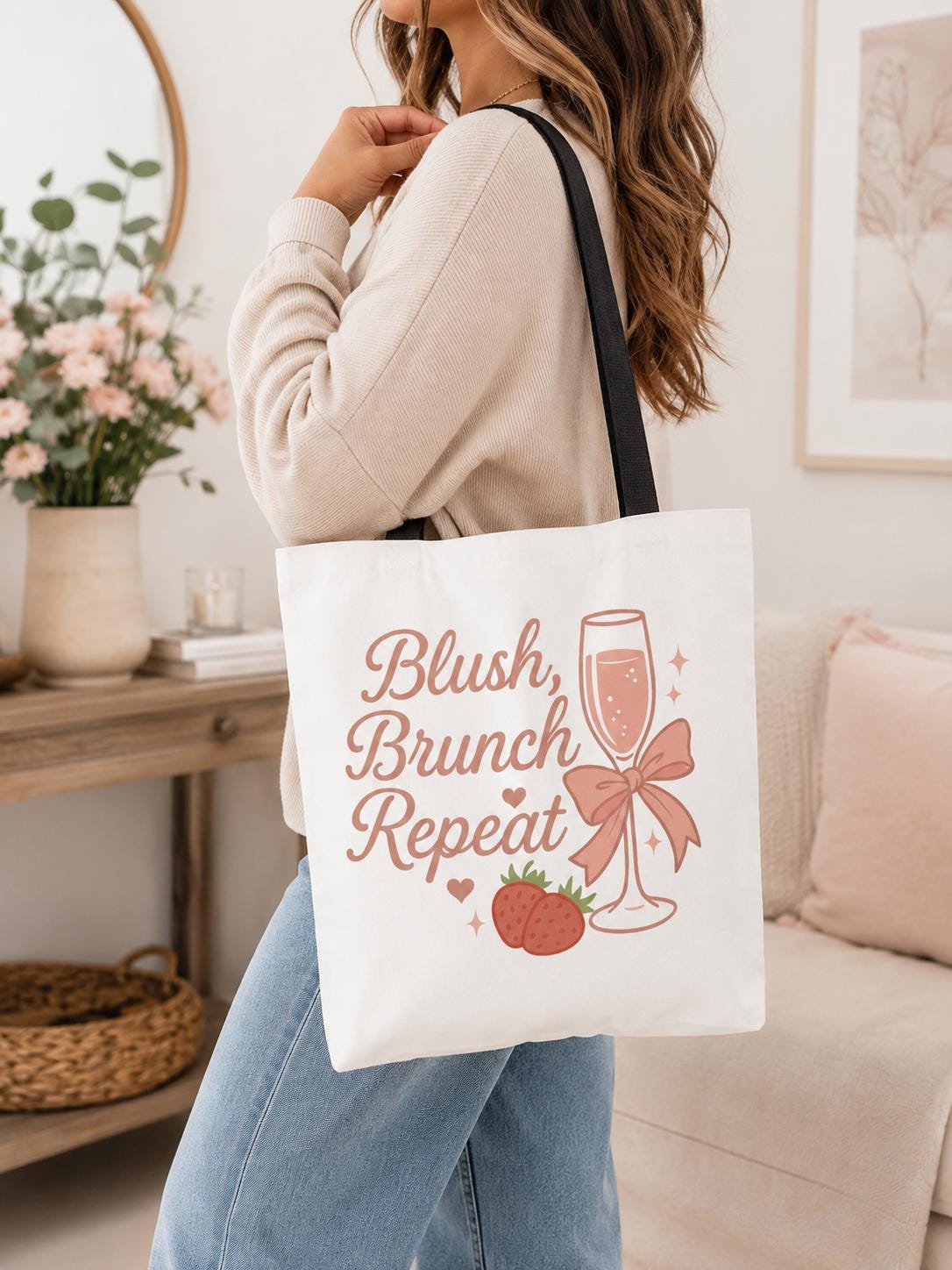 Mimosa Tote Bag - Etsy