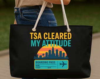 Travel Weekender Bag | Stylish Carry-On Tote for Adventurers, Sporty Vacation Luggage, Gift for Travelers