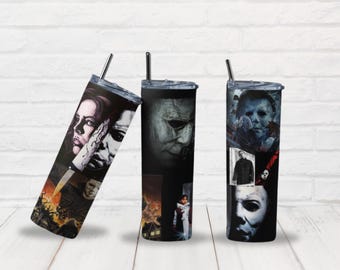 Michael Myers |Boogeyman Brew Tumbler | Horror-Themed Stainless Steel Cup | Michael Myers Fans