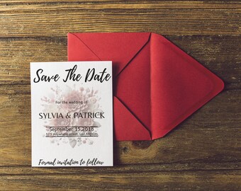 I love you more Save the Date (no photo)