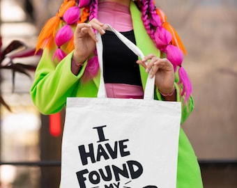 Empowered Women Tote Bag: Bold Motivational Statement