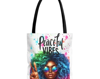 Peaceful Vibes Tote Bag (AOP)