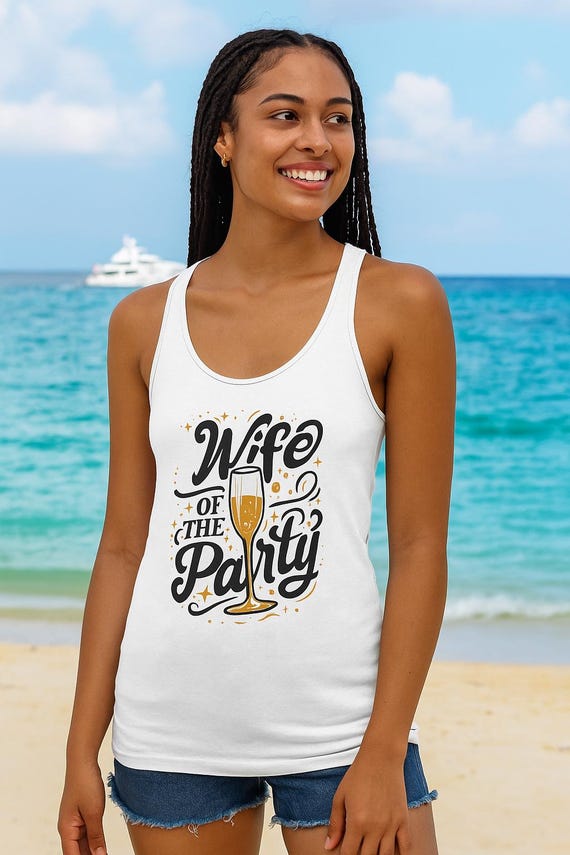 Wedding Bride Squad Tank Tops Modern Bride Squad Racerback Tank Top