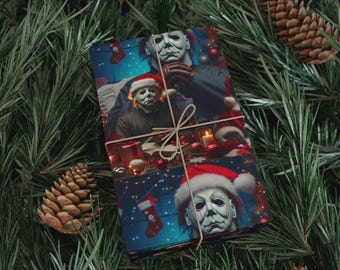 Vibrant Holiday Wrapping Paper, Festive Gift Wrap