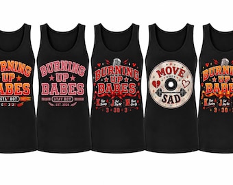 Burning Up Babes Tanks