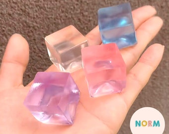 Squishy gelée slime glaçons anti-stress parfumé pour adulte jouet sensoriel pour enfants anti-anxiété cadeau d'école kawaii