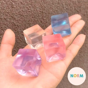 Ice Cubes Jelly Slime Squishy Scented fidget stress reliever for adult sensory toy for kids anxiety reliever party favor kawaii school gift