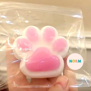Cat Paw Squishy Spielzeug – 3er Set, Anti-Stress-Bälle, Weich & Niedlich, Je 6x5x2 Cm
