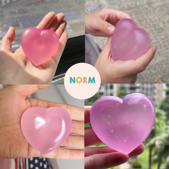 Squishy heart best sale toy