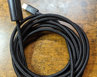 Gamecube Cable - USB C to GCC - 6 feet - Black