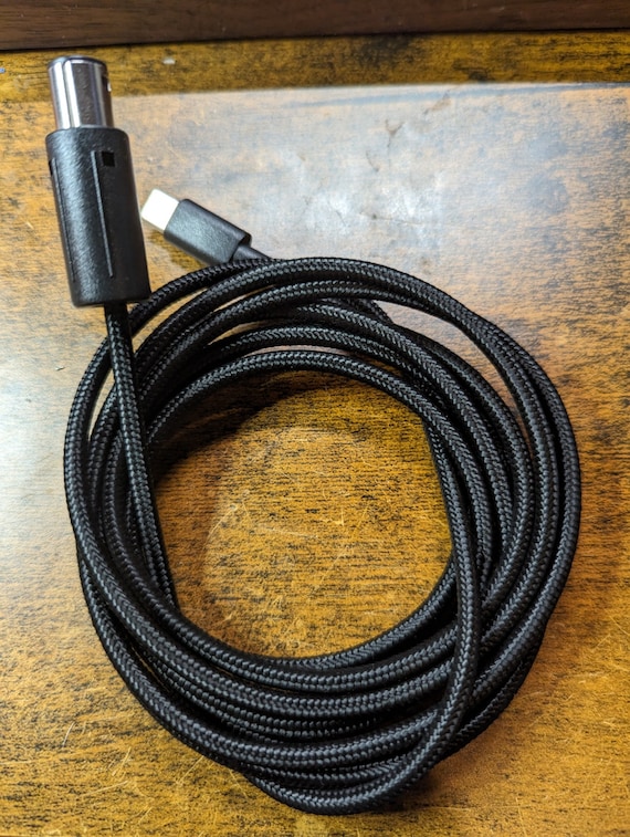 Gamecube Cable USB C to GCC Feet Black