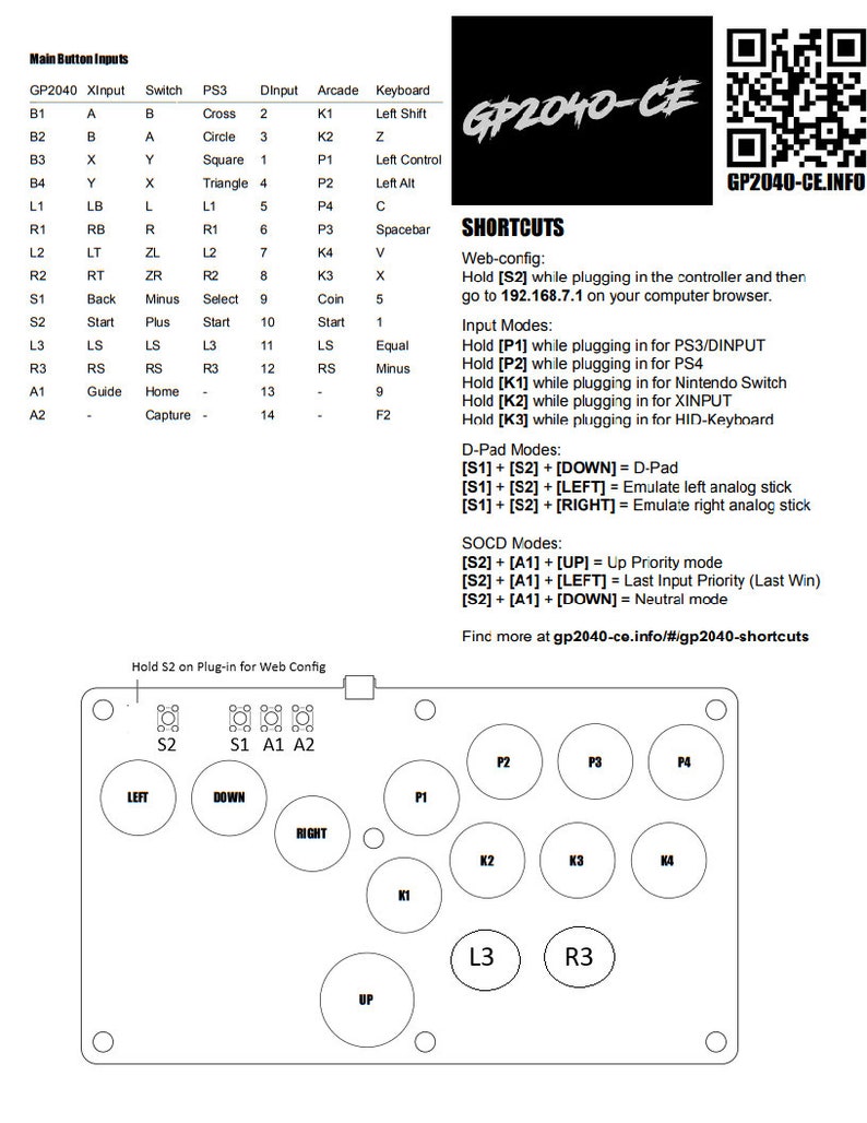 Freedom 14 Button Leverless Controller PC/Steam Deck, PS3, PS4, and Switch image 2