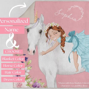 Unicorn blanket Unicorn gifts Unicorn gifts for girls Unicorn bedroom decor for girls Horse unicorn Unicorn birthday gifts for 5 years old