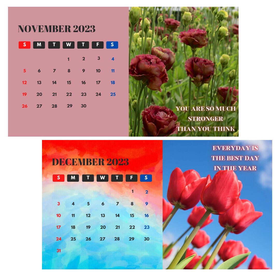 Editable 2023 Calendar Digital Calendar Cute Printable Calendar Editable 2023 Calendar Digital Calendar Cute Printable Calendar