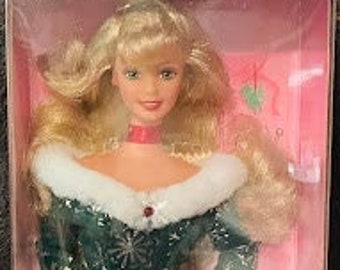 Festliche Barbie Weihnachtszeit 1997