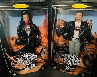 Special Collector Edition Harley-Davidson Barbie und Ken 1998 NRFB