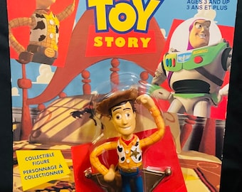Toy Story Bendable Woody Figure 1995, scellé dans l'emballage