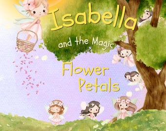 Personalized Flower Girl Book - Custom Fairy Tale Wedding Gift