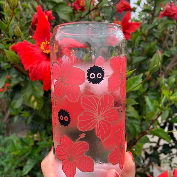 Anime Color Changing Glass Cup Etsy