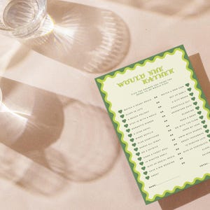 Shrek Bachelorette Game | Would She Rather Hen Party (Printable & Canva) image 2
