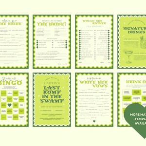 Shrek Bachelorette Spiel | Wie gut kennst du die Braut (Printable & Canva) Bild 6