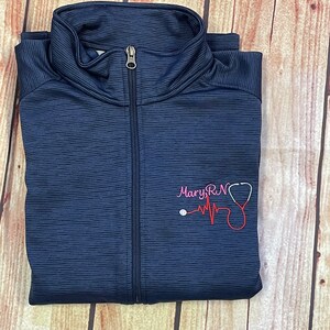 Nurse jacket, medical staff jacket. Physician jacket.